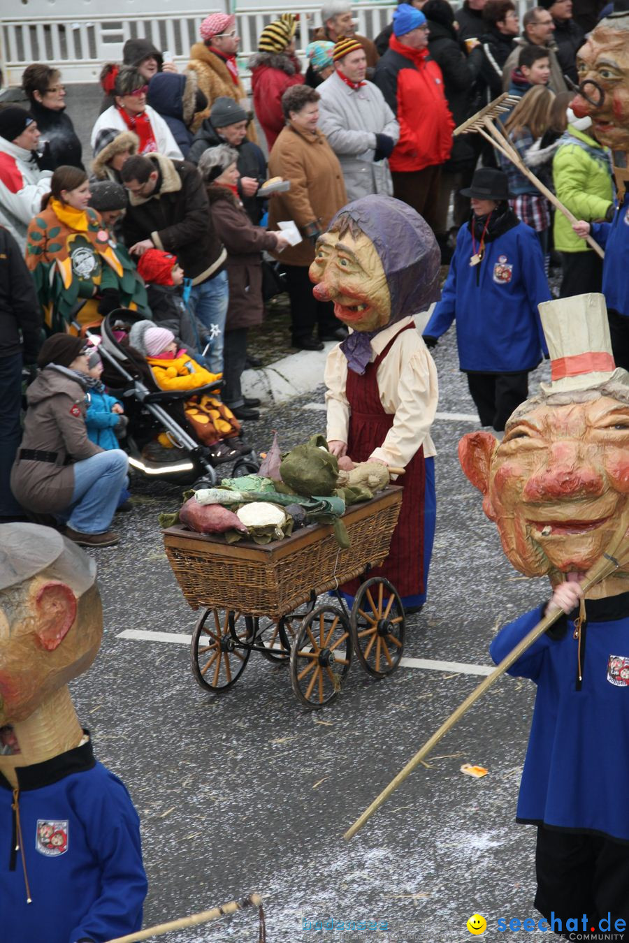 Narrentreffen: Rielasingen am Bodensee, 29.01.2012