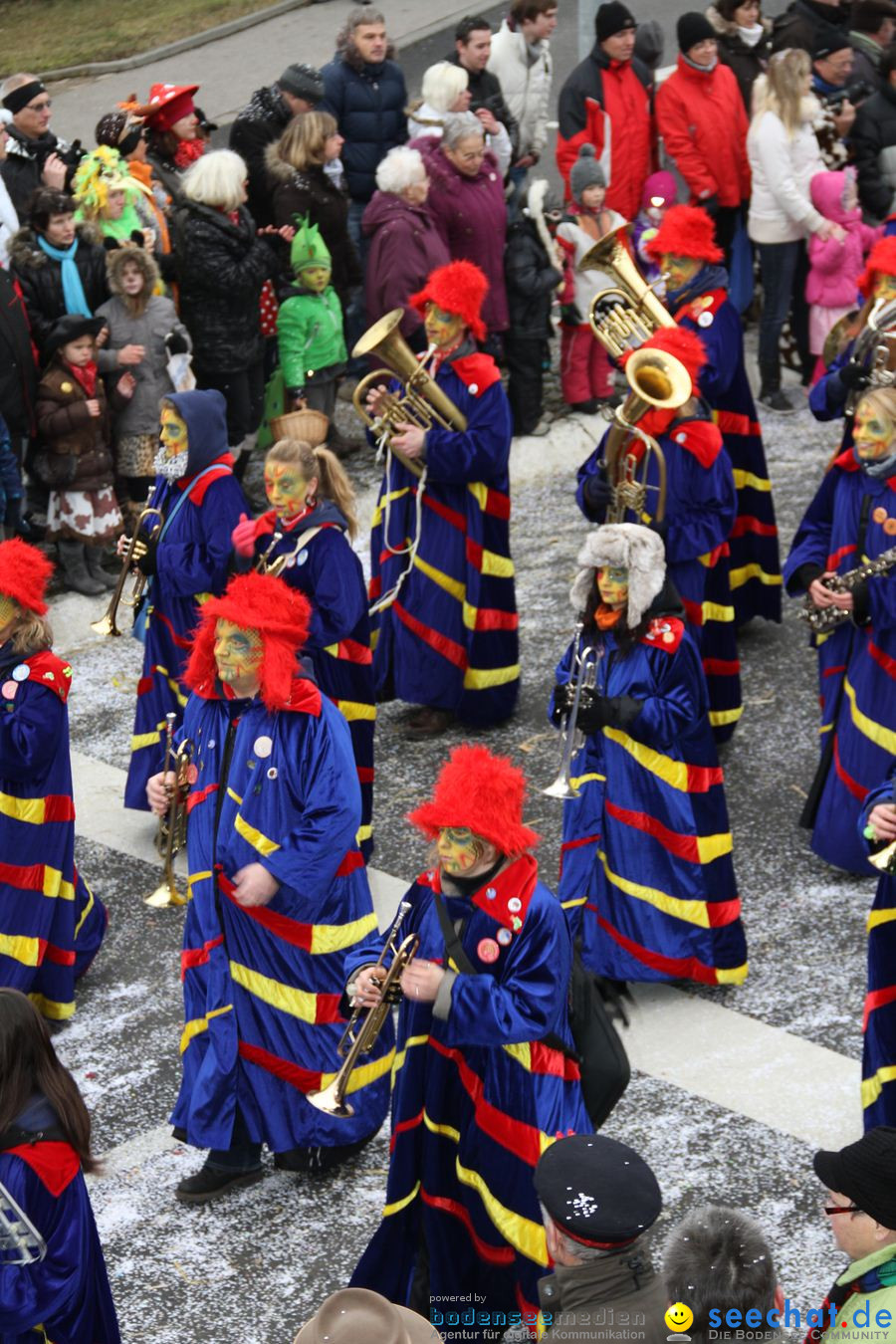 Narrentreffen: Rielasingen am Bodensee, 29.01.2012