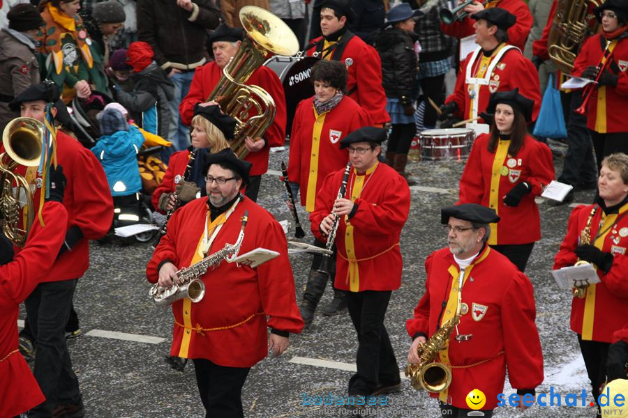 Narrentreffen: Rielasingen am Bodensee, 29.01.2012