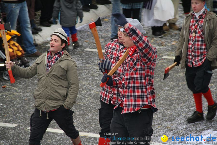 Narrentreffen: Rielasingen am Bodensee, 29.01.2012