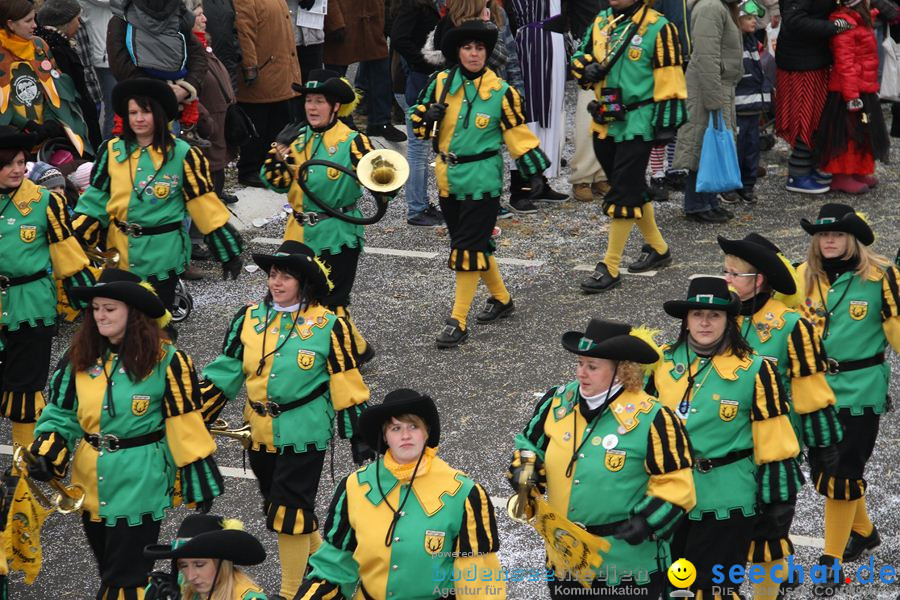 Narrentreffen: Rielasingen am Bodensee, 29.01.2012