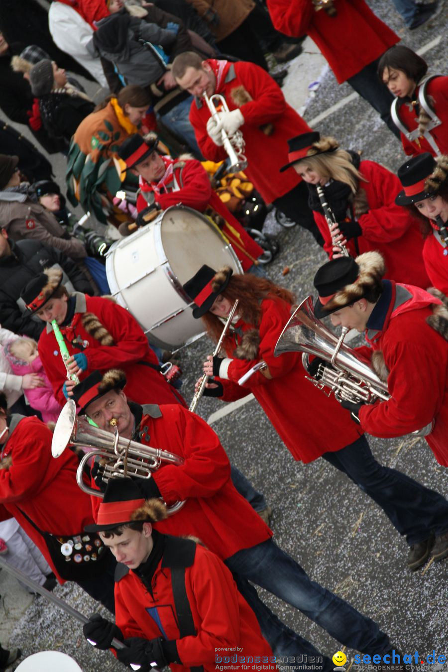 Narrentreffen: Rielasingen am Bodensee, 29.01.2012