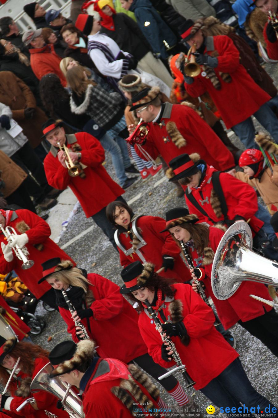 Narrentreffen: Rielasingen am Bodensee, 29.01.2012