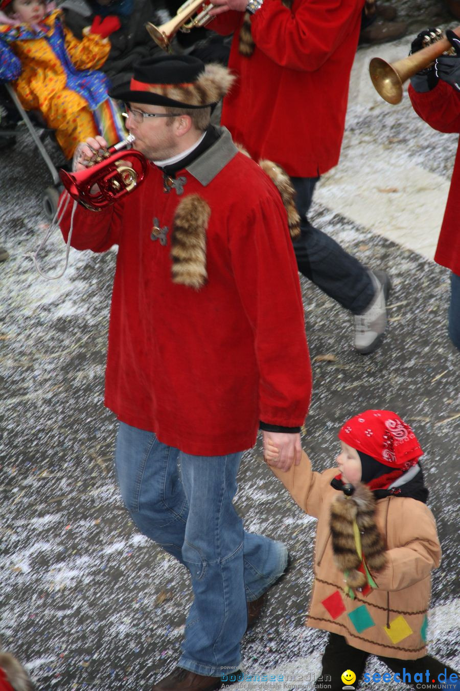 Narrentreffen: Rielasingen am Bodensee, 29.01.2012