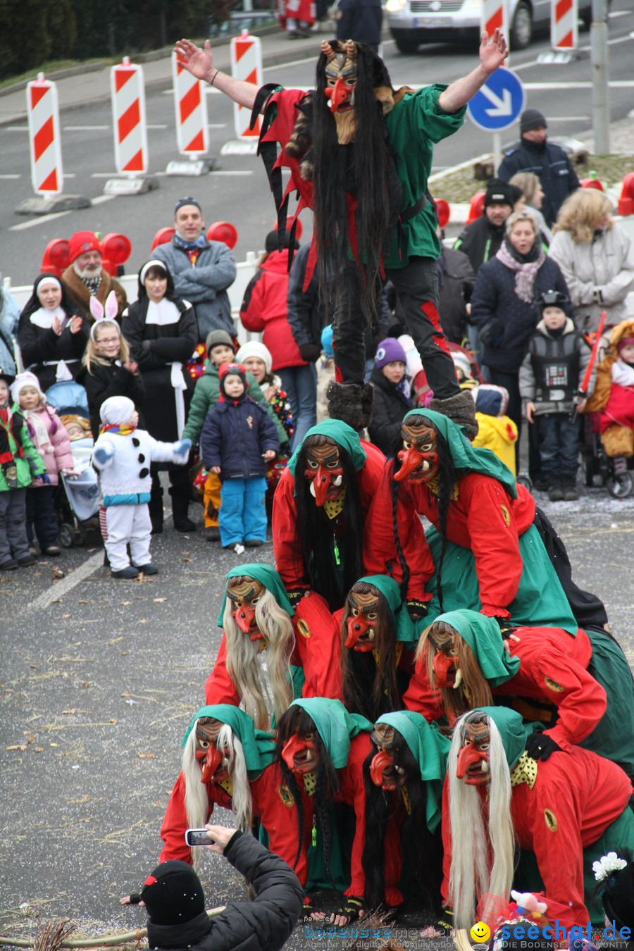 Narrentreffen: Rielasingen am Bodensee, 29.01.2012