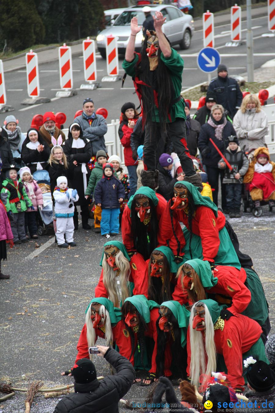 Narrentreffen: Rielasingen am Bodensee, 29.01.2012