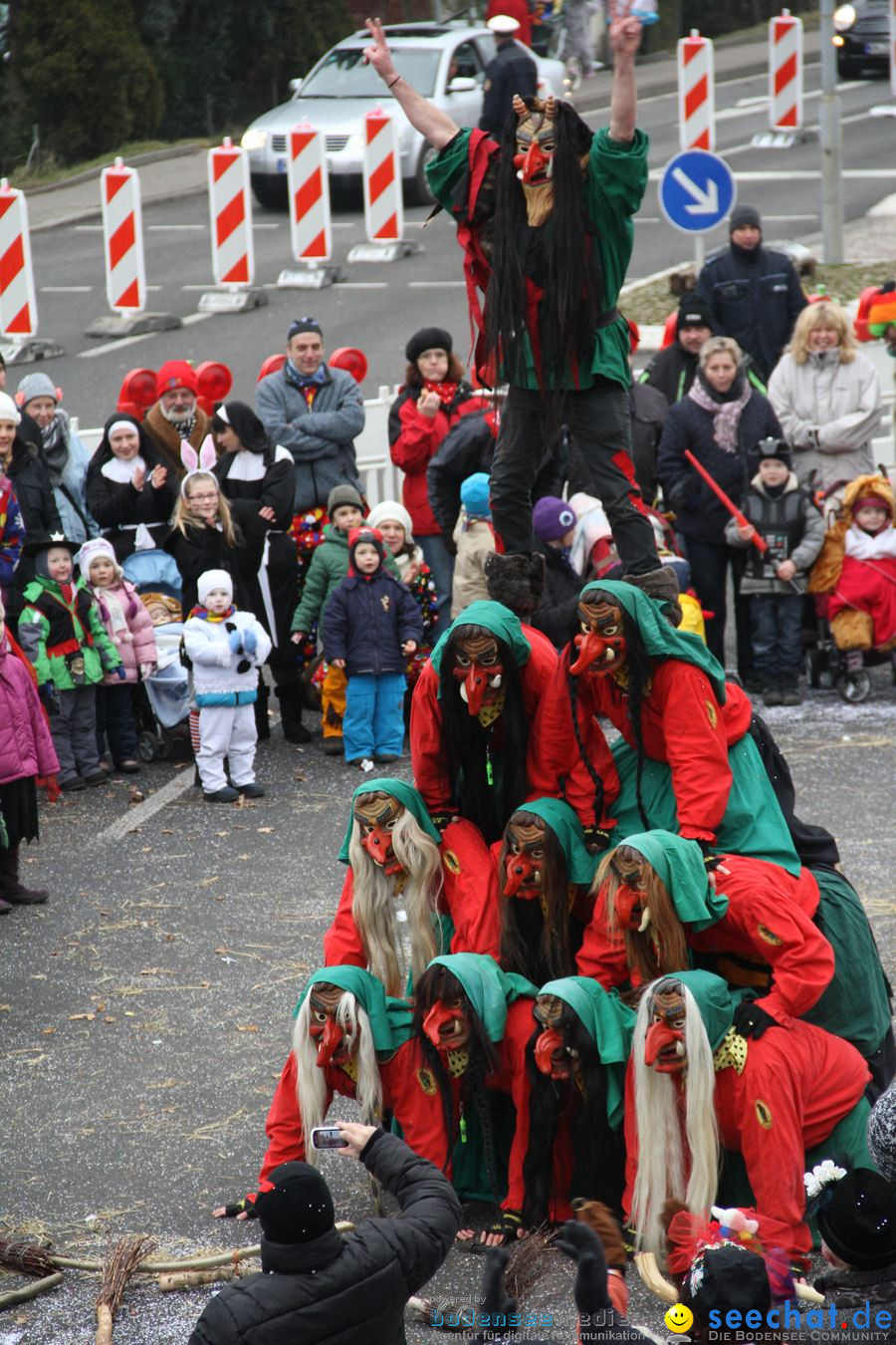 Narrentreffen: Rielasingen am Bodensee, 29.01.2012