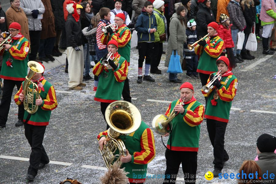 Narrentreffen: Rielasingen am Bodensee, 29.01.2012