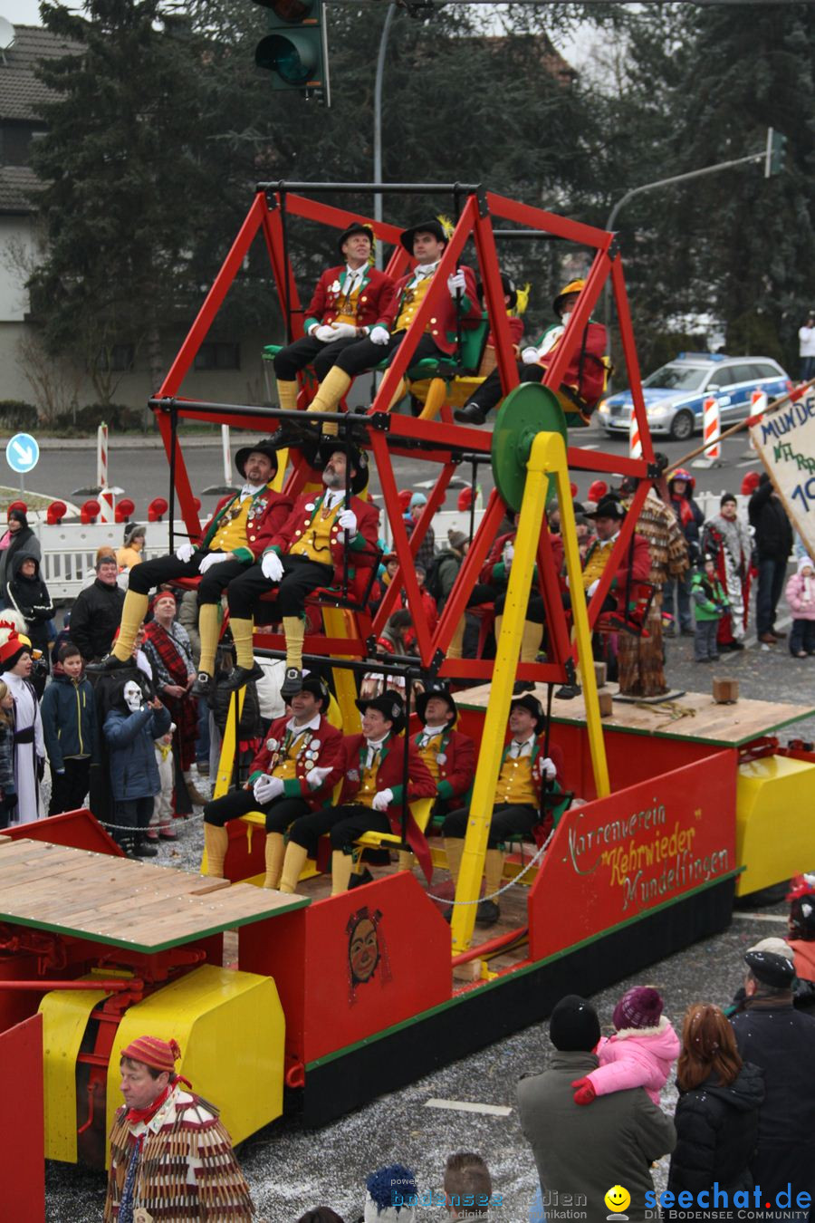 Narrentreffen: Rielasingen am Bodensee, 29.01.2012