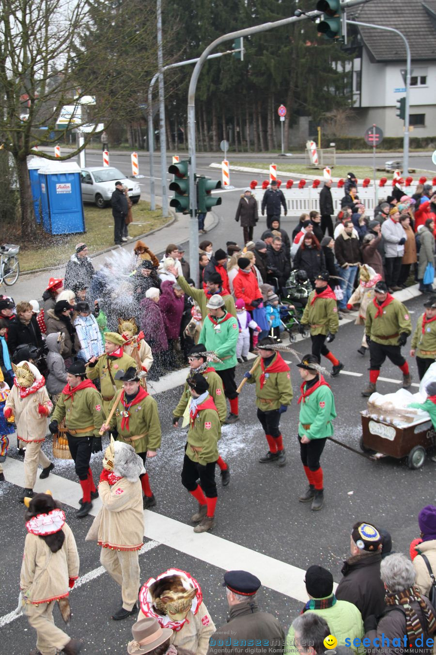 Narrentreffen: Rielasingen am Bodensee, 29.01.2012