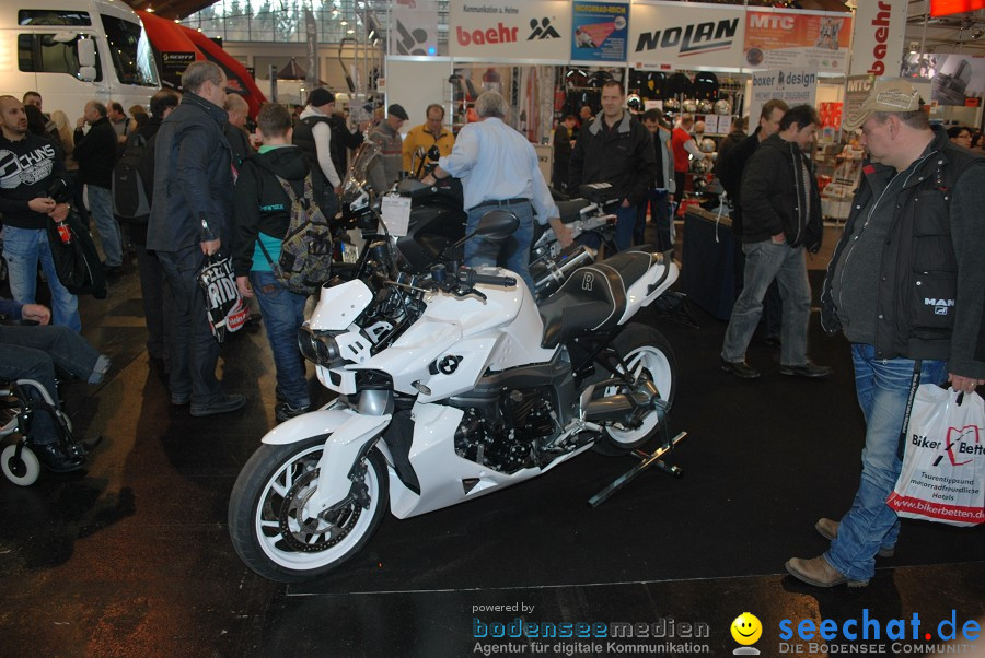 Motorradwelt Bodensee 2012 Messe in Friedrichshafen, 28.01.2012