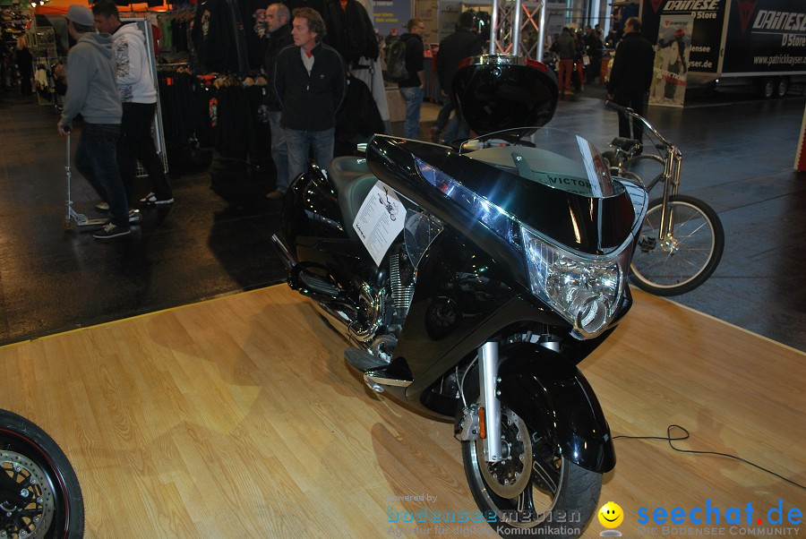 Motorradwelt Bodensee 2012 Messe in Friedrichshafen, 28.01.2012