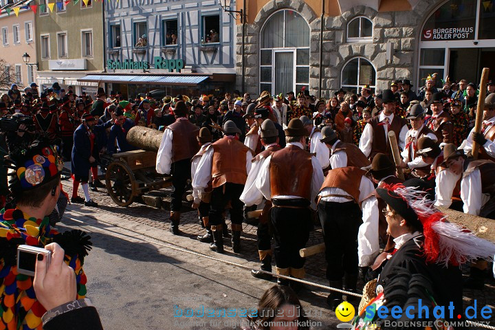 Narrenbaumstellen Stockach 2009