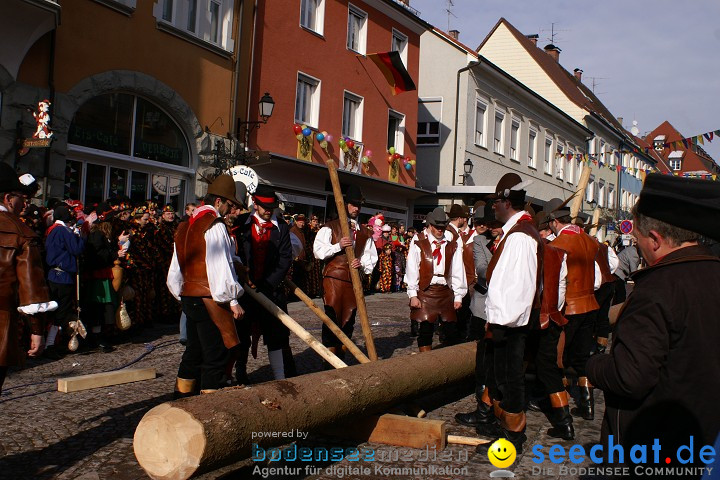 Narrenbaumstellen Stockach 2009