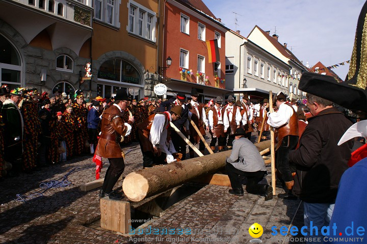 Narrenbaumstellen Stockach 2009