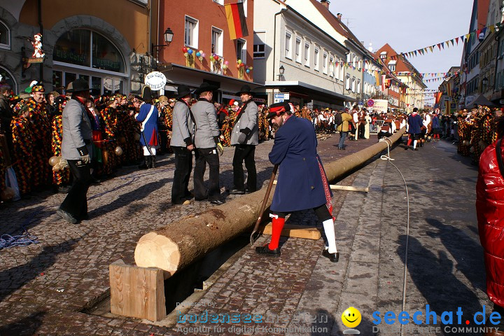 Narrenbaumstellen Stockach 2009