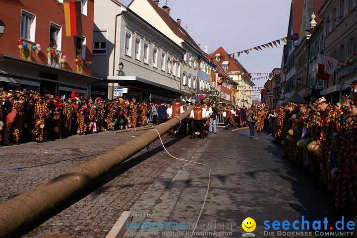 Narrenbaumstellen Stockach 2009