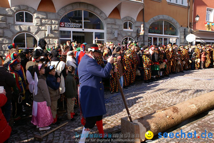 Narrenbaumstellen Stockach 2009