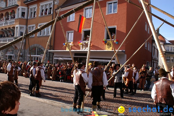 Narrenbaumstellen Stockach 2009