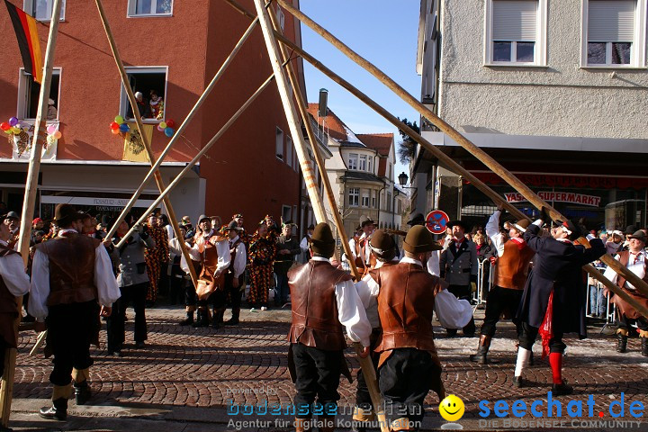 Narrenbaumstellen Stockach 2009