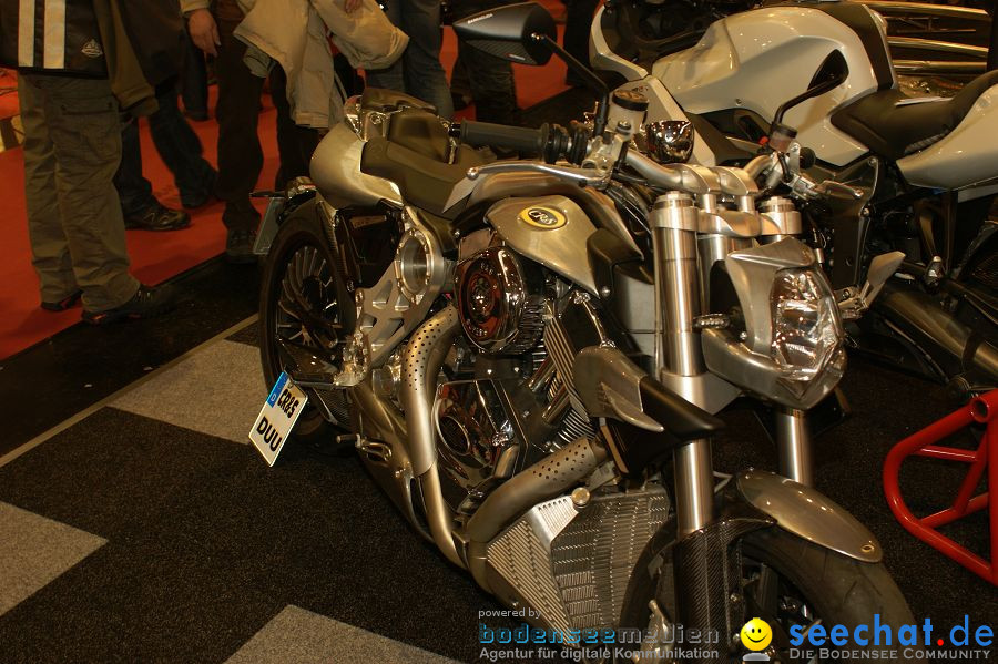 Motorradwelt Bodensee 2012 Messe in Friedrichshafen, 28.01.2012