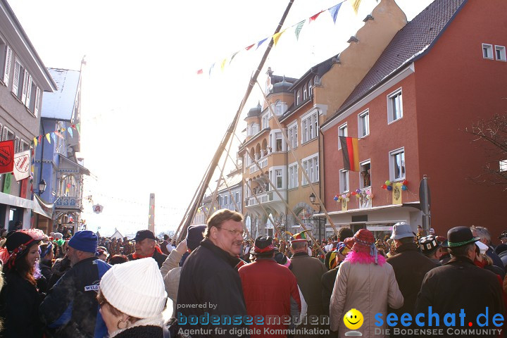 Narrenbaumstellen Stockach 2009