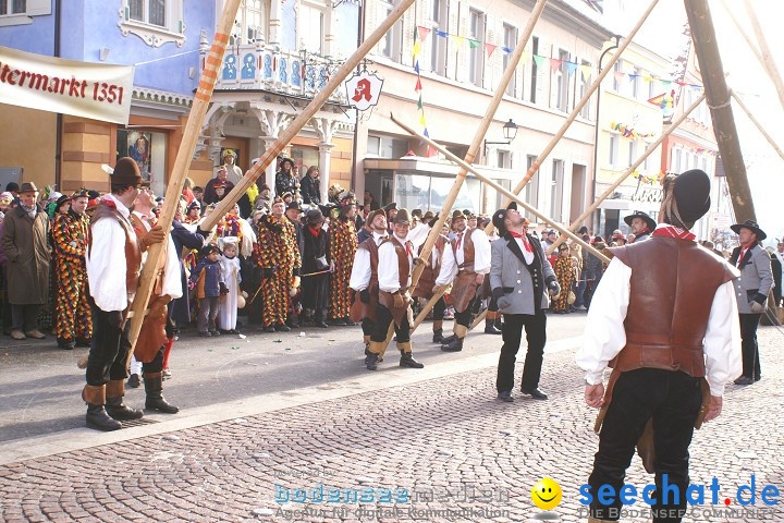 Narrenbaumstellen Stockach 2009