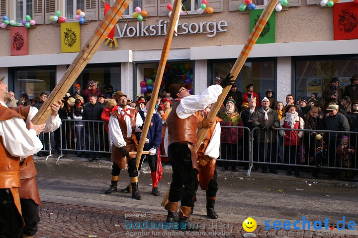 Narrenbaumstellen Stockach 2009