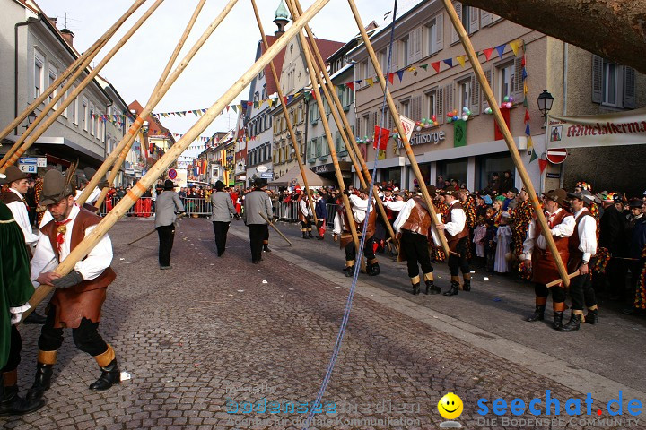 Narrenbaumstellen Stockach 2009