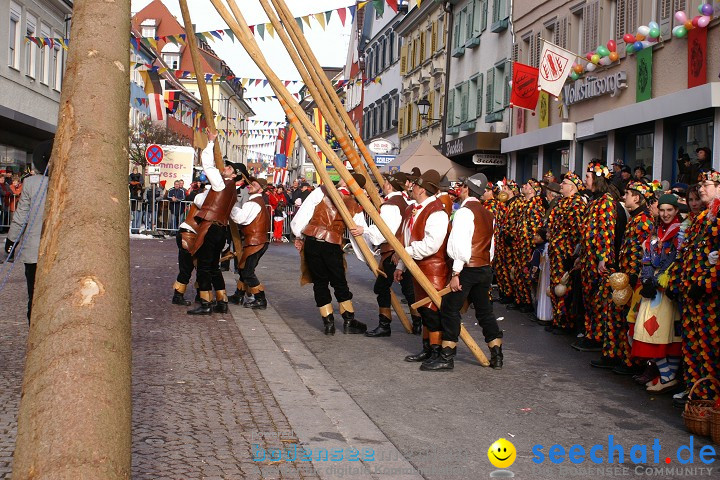 Narrenbaumstellen Stockach 2009