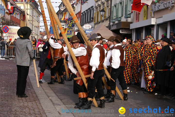 Narrenbaumstellen Stockach 2009