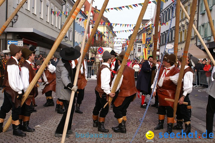 Narrenbaumstellen Stockach 2009