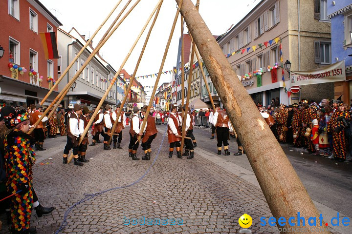 Narrenbaumstellen Stockach 2009