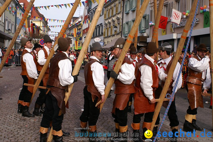 Narrenbaumstellen Stockach 2009