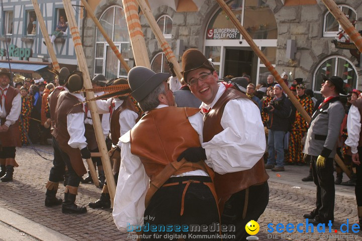 Narrenbaumstellen Stockach 2009