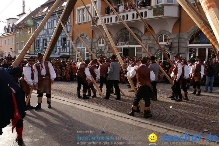 Narrenbaumstellen Stockach 2009