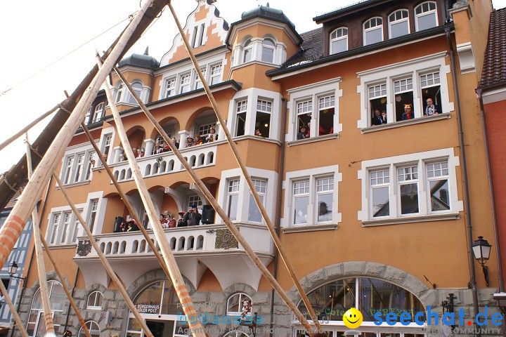 Narrenbaumstellen Stockach 2009