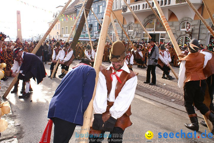 Narrenbaumstellen Stockach 2009