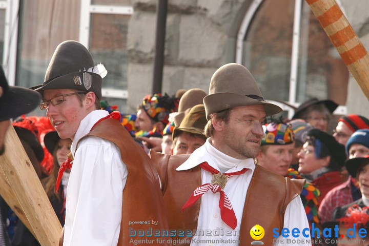 Narrenbaumstellen Stockach 2009