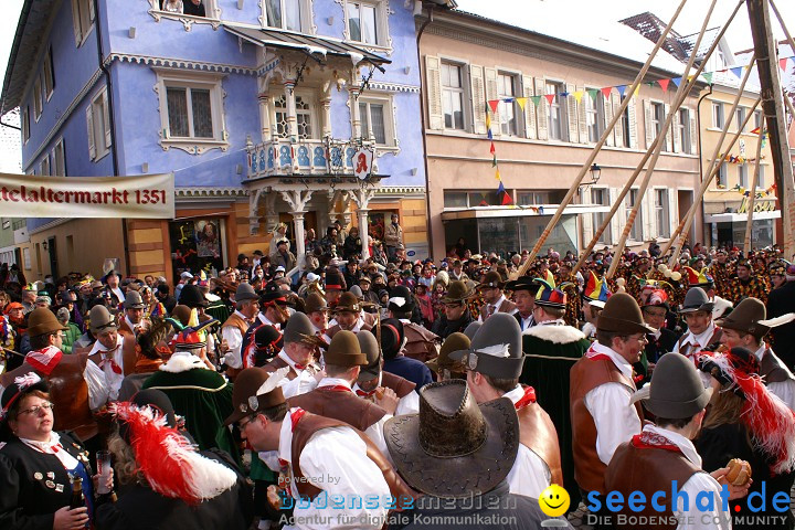 Narrenbaumstellen Stockach 2009