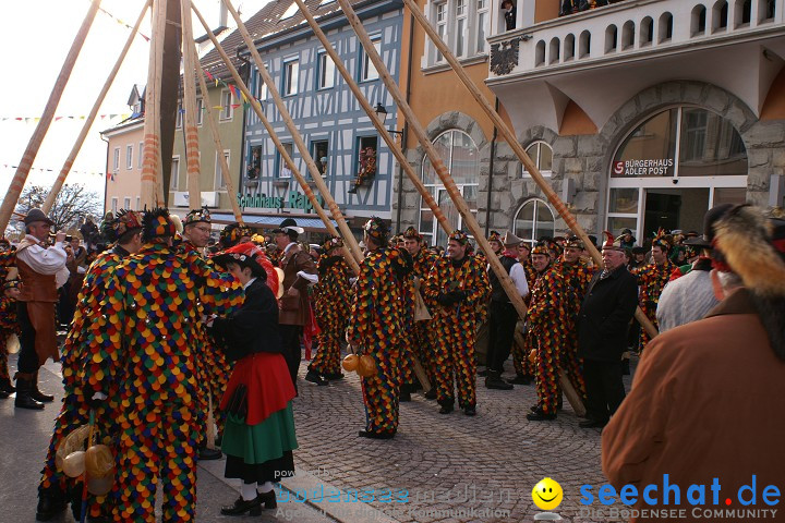 Narrenbaumstellen Stockach 2009