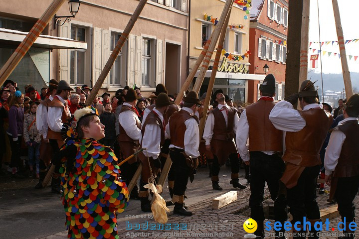 Narrenbaumstellen Stockach 2009