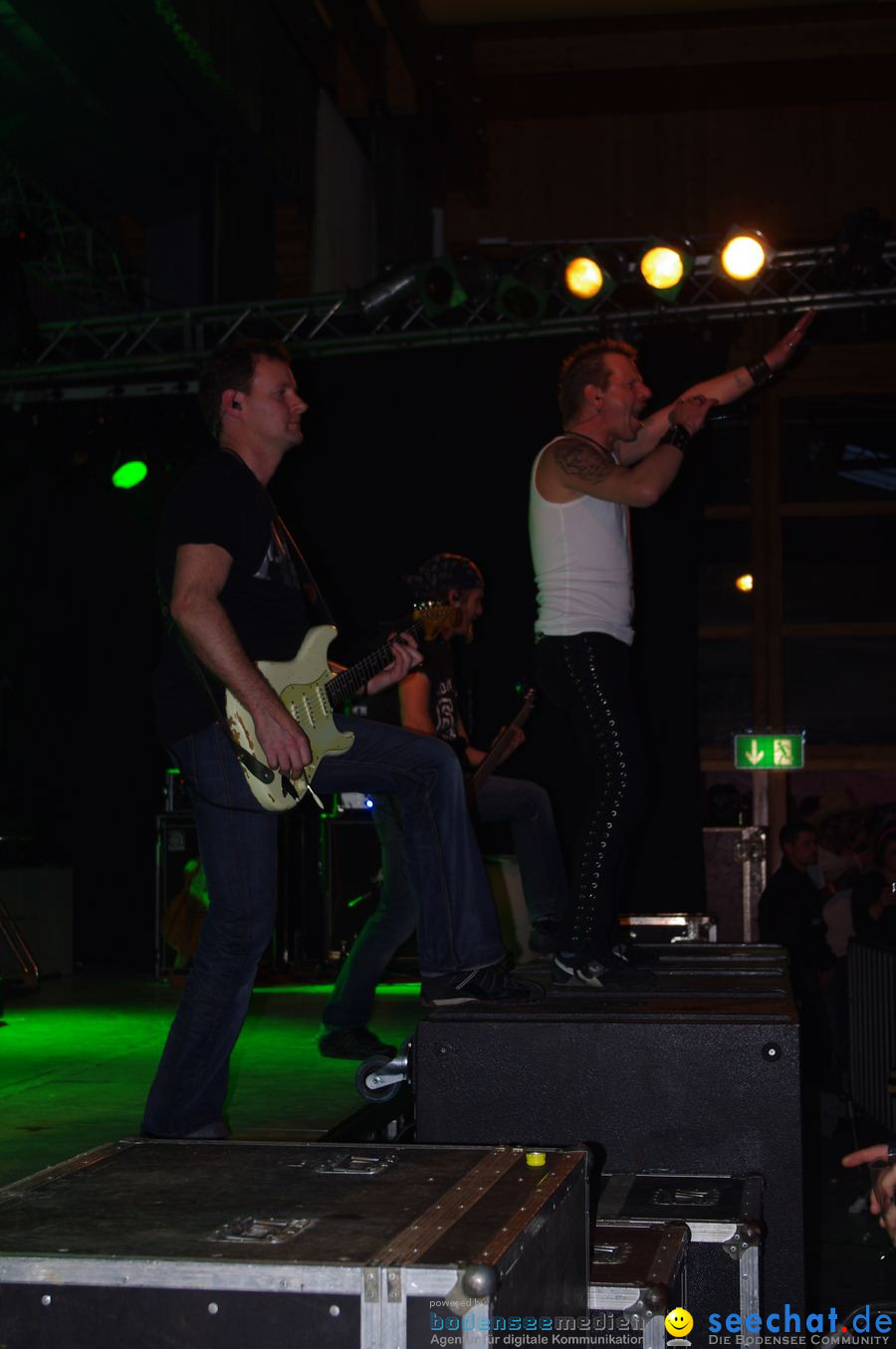 STIERBALL 2012 mit CRASH, YETIS und BAD BULLS: Wahlwies am Bodensee, 17.02.