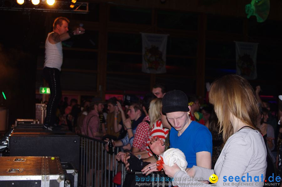 STIERBALL 2012 mit CRASH, YETIS und BAD BULLS: Wahlwies am Bodensee, 17.02.