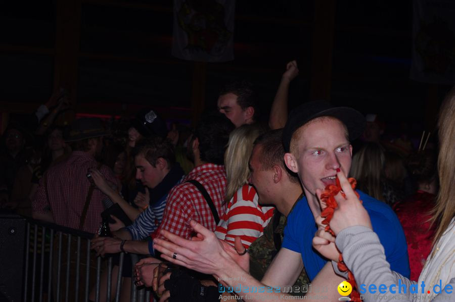 STIERBALL 2012 mit CRASH, YETIS und BAD BULLS: Wahlwies am Bodensee, 17.02.