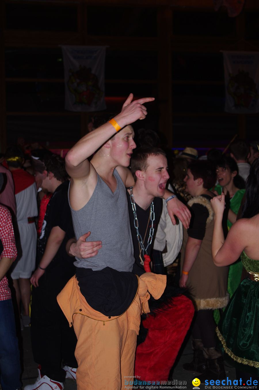 STIERBALL 2012 mit CRASH, YETIS und BAD BULLS: Wahlwies am Bodensee, 17.02.