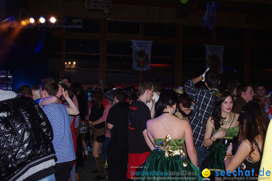 STIERBALL 2012 mit CRASH, YETIS und BAD BULLS: Wahlwies am Bodensee, 17.02.