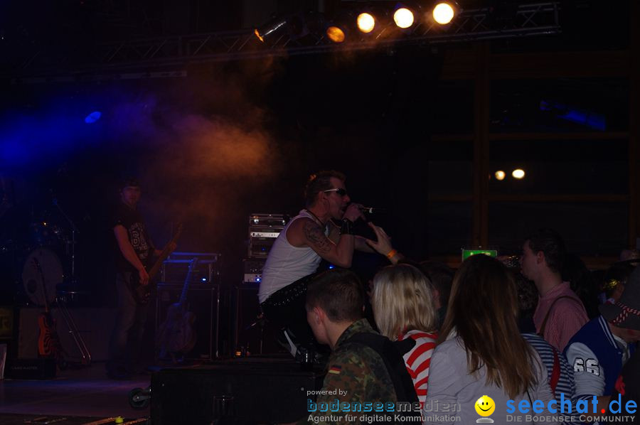 STIERBALL 2012 mit CRASH, YETIS und BAD BULLS: Wahlwies am Bodensee, 17.02.