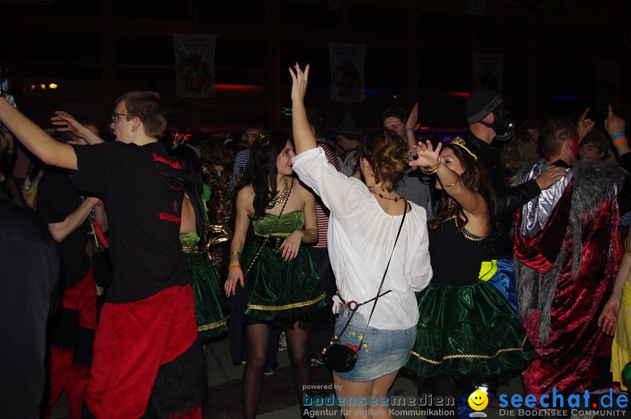 STIERBALL 2012 mit CRASH, YETIS und BAD BULLS: Wahlwies am Bodensee, 17.02.