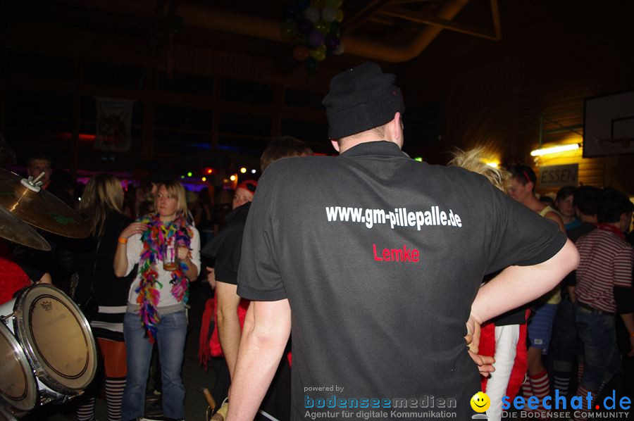 STIERBALL 2012 mit CRASH, YETIS und BAD BULLS: Wahlwies am Bodensee, 17.02.